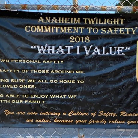 UPS - Anaheim Twilight Commitment to Safety 2018